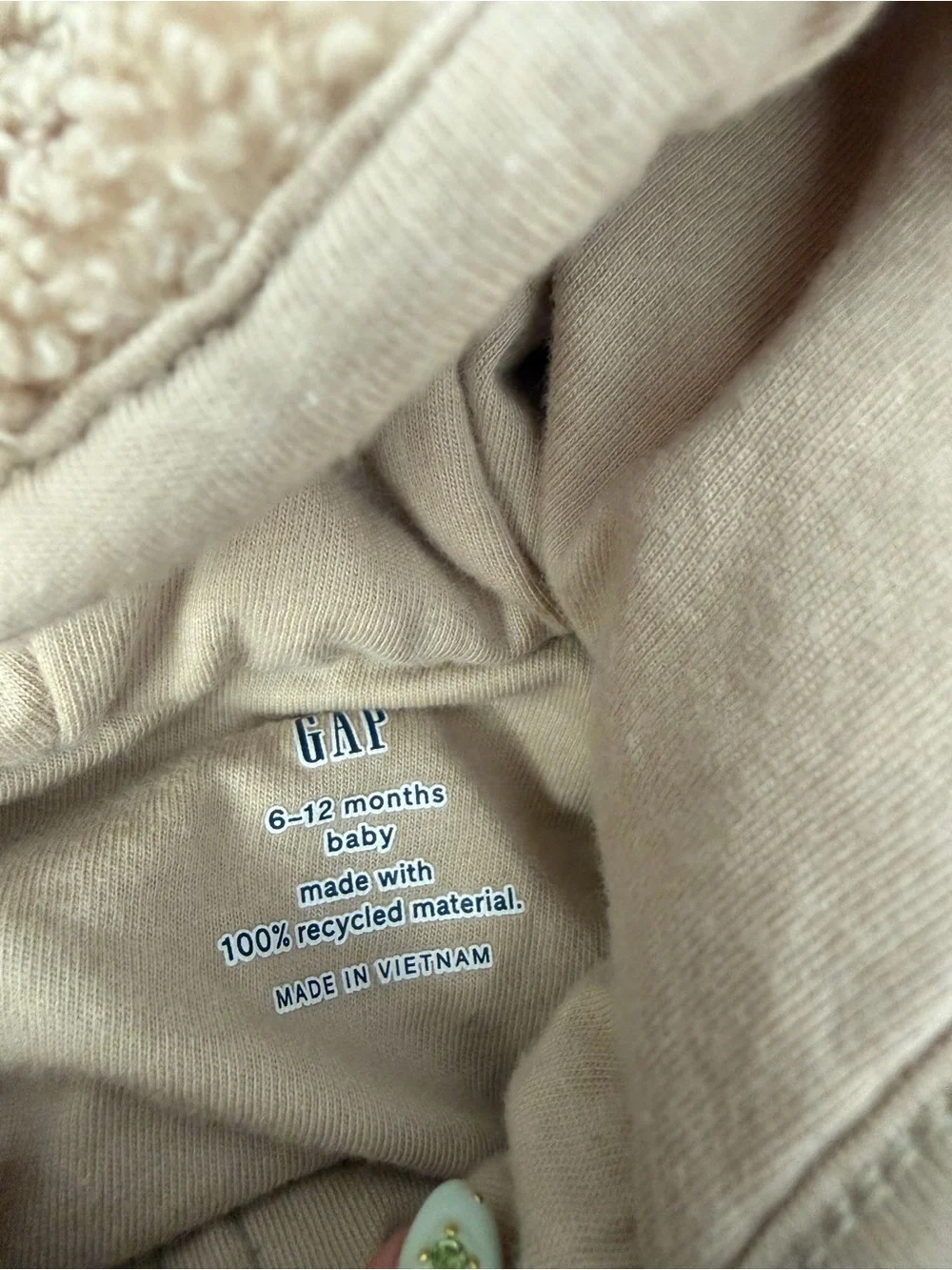 GAP cozy tan